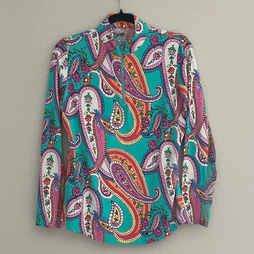 Gottex Multicolor Paisley Top